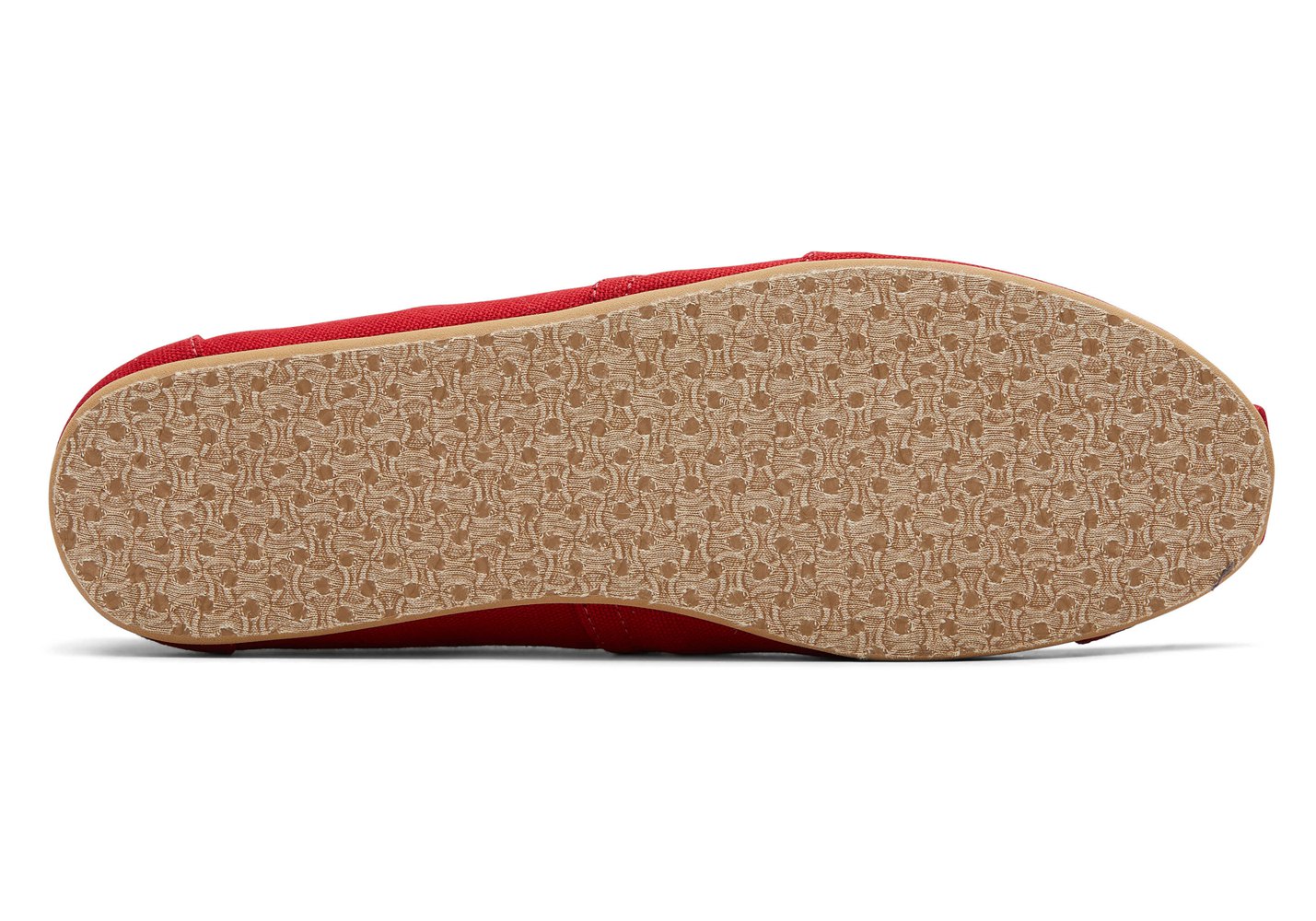 Toms Alpargata Canvas Espadrille Red - Mens - 51723-ILSK